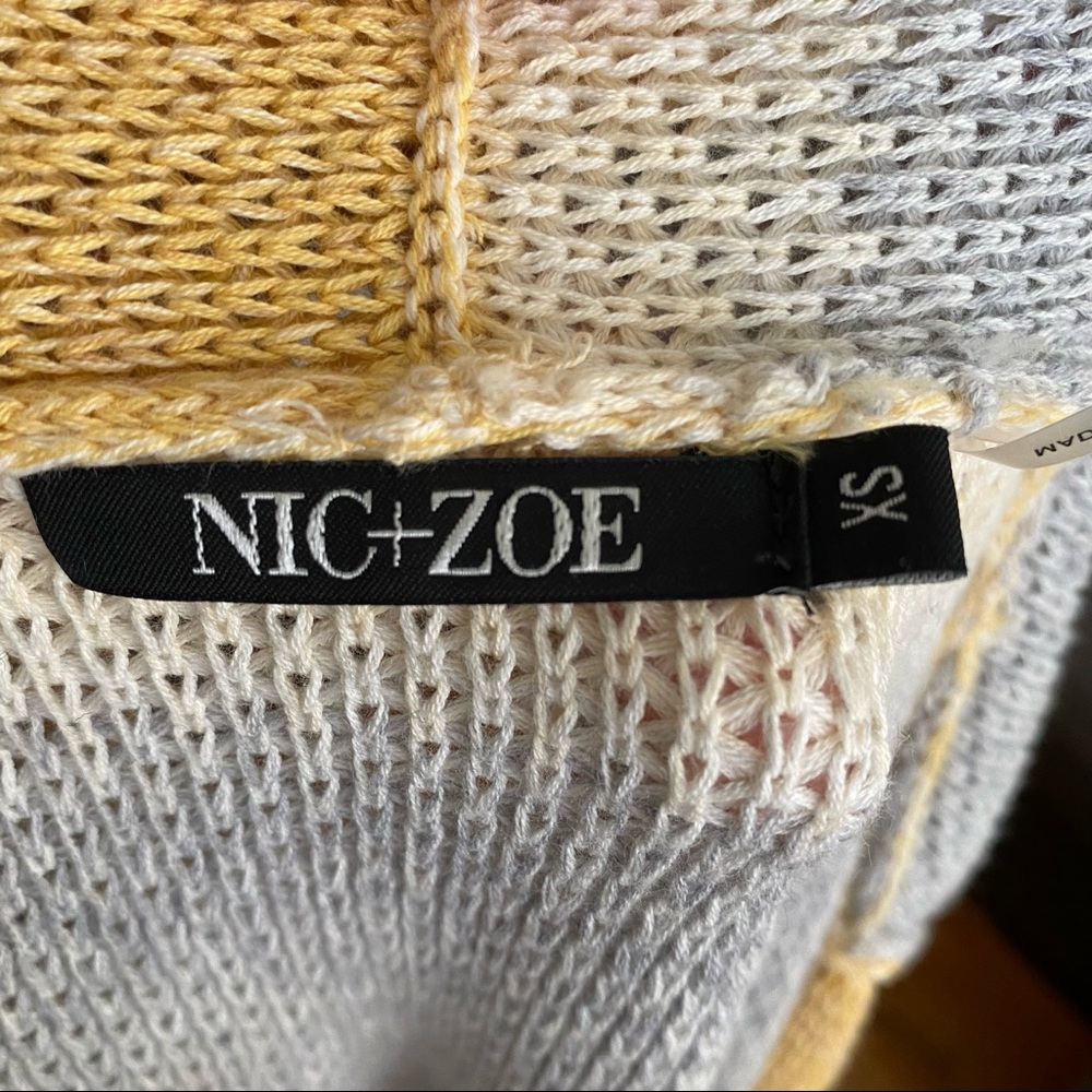 NWT Nic + Zoe Sweater Cardigan - Picture 9 of 9